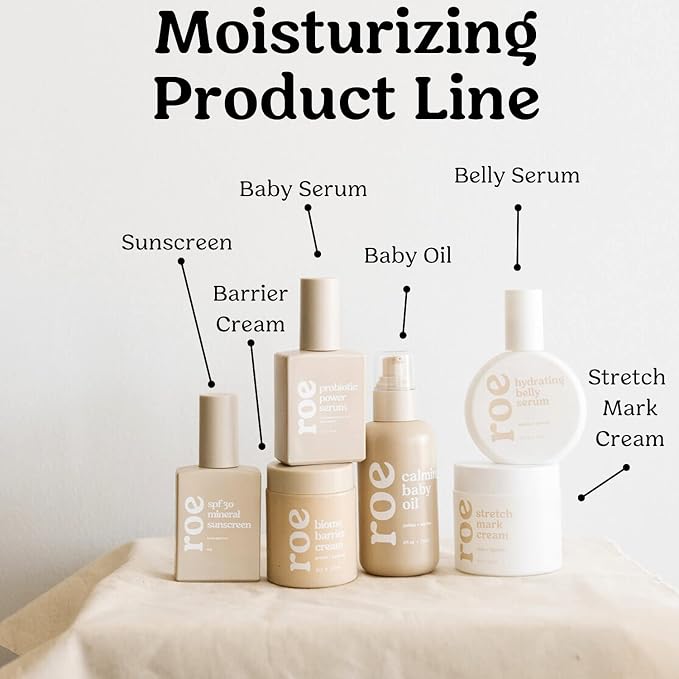 Roe Wellness Baby Oil Calming & Soothes, Hydrates Rough and Irritated Skin | - Image 5