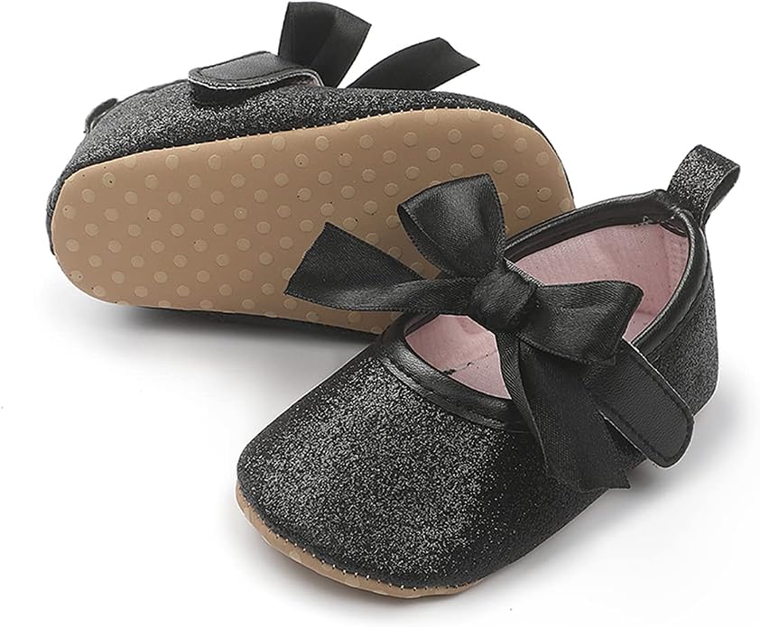 COSANKIM Baby Girls Mary Jane Flats Shoes Anti-Slip Rubber Sole Infant Toddler - Image 5