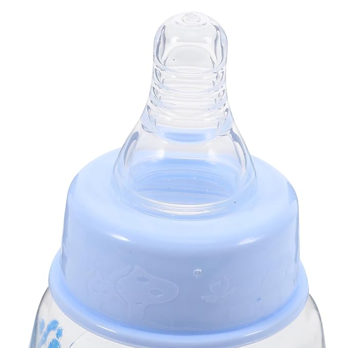Kisangel 9pcs Mini Baby Bottles Plastic Feeder Bottles Infant Cereal Bottle - Image 4