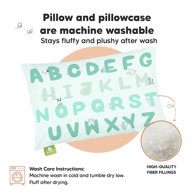 Toddler Pillow with Pillowcase - Image 4
