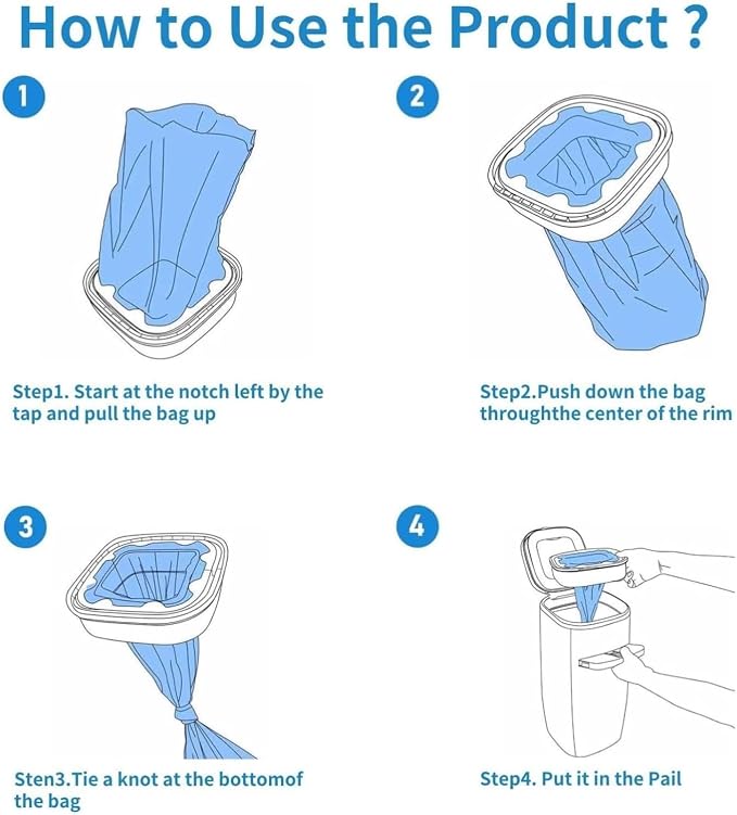 Standard Square Refills Disposal Bags Refill Compatible - Image 6