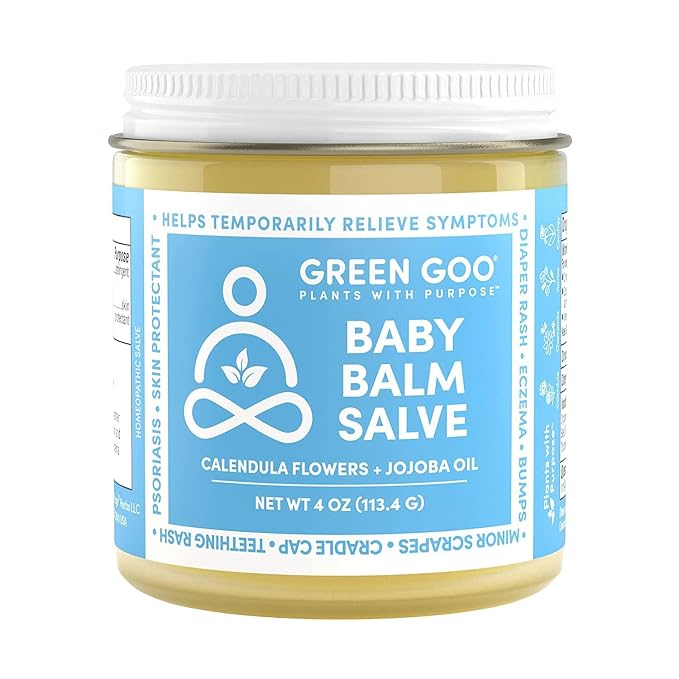 Green Goo Baby Balm, Organic Gentle Moisturizing & Soothing Baby Lotion by GreenGoo
