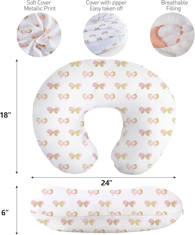 Little Grape Land Nursing Pillow, Breast Feeding Pillows - Image 6
