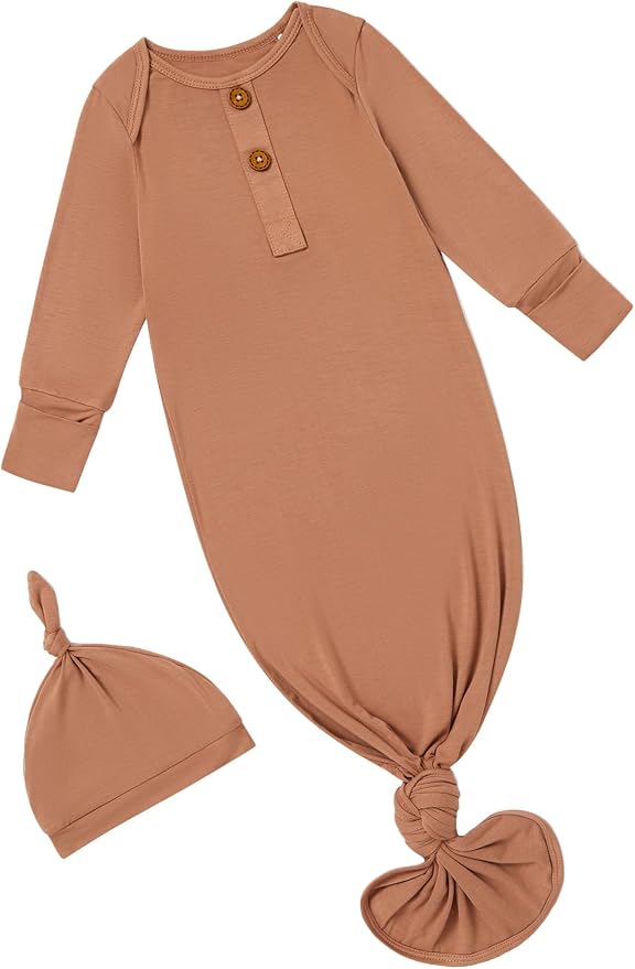 PATPAT Baby Sleeper Gown with Bamboo Viscose by PATPAT