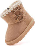 BMCiTYBM Girls Boys Snow Boots Warm Winter Fur Lined Baby Shoes by BMCiTYBM