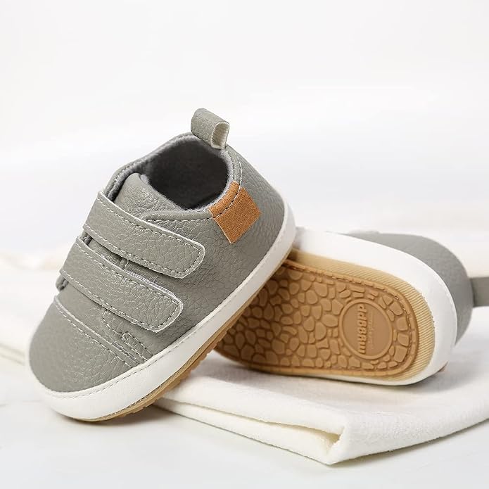 Clowora Baby Boys Girls Shoes Non-Slip Rubber Sole Sneakers Infant First - Image 3