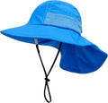 XIAOHAWANG Girls Sun Hat Baby Beach Hats Boys UPF 50+ Kids Summer Protection by XIAOHAWANG