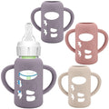 BUSOHA 3 Pack Silicone Sleeves for Dr. Brown's Glass Baby Bottles by BUSOHA