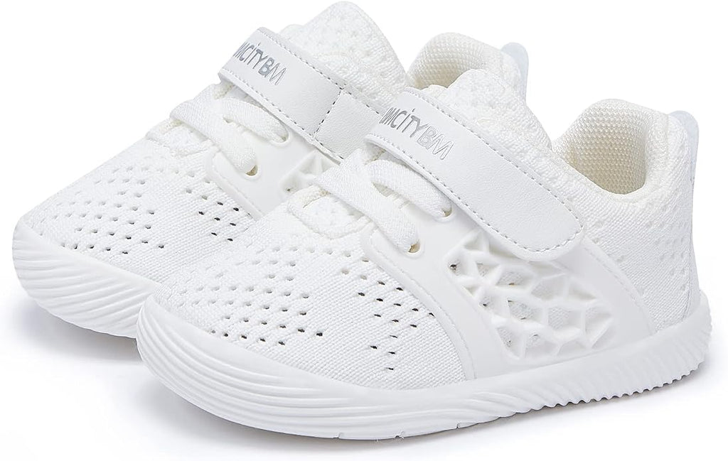 BMCiTYBM Baby Boy Girl Shoes Breathable Mesh Walking Shoes Lightweight Non-Slip by BMCiTYBM