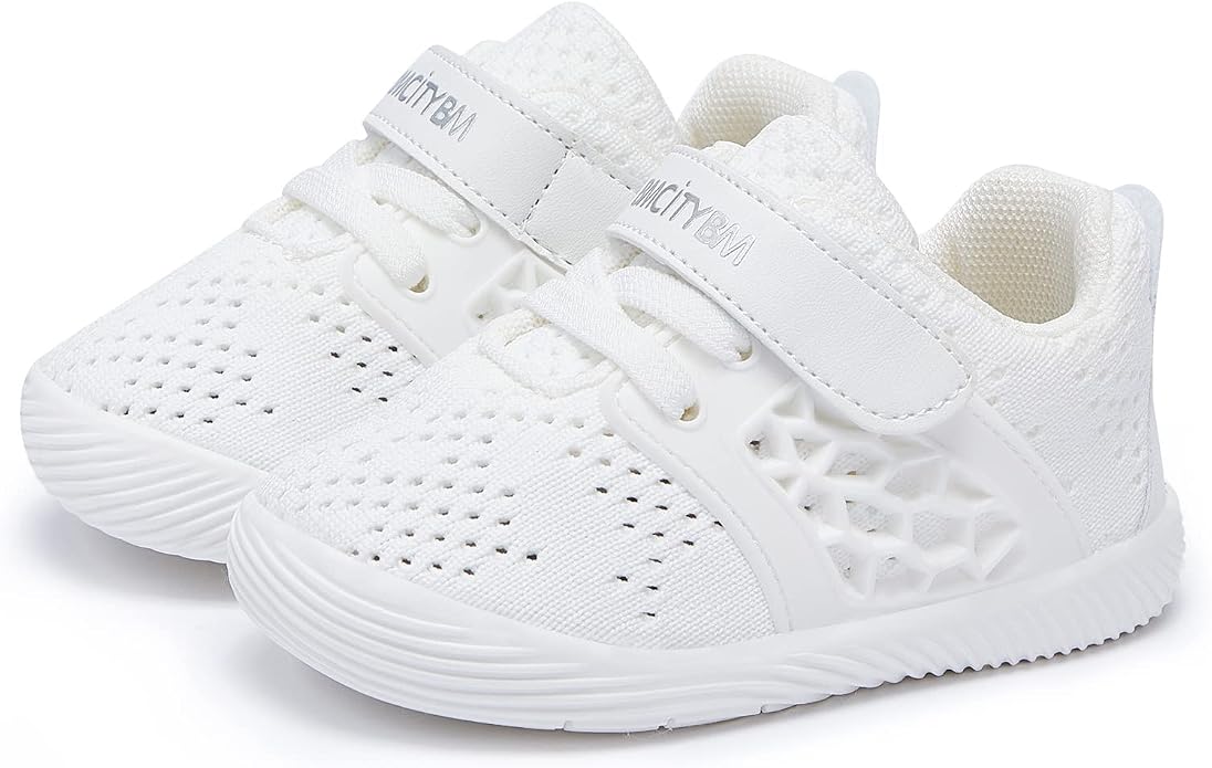 BMCiTYBM Baby Boy Girl Shoes Breathable Mesh Walking Shoes Lightweight Non-Slip by BMCiTYBM