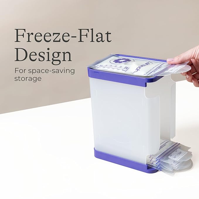 Lansinoh Breastmilk Storage Bags, Baby Essentials, Fast Freeze & Thaw Breast - Image 8