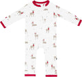 KYTE BABY Unisex Rayon Made From Bamboo Zippered Rompers 0-24 Months by KYTEBABY