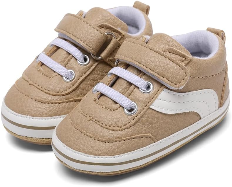 Clowora Baby Boys Girls Shoes Non-Slip Rubber Sole Sneakers Infant First - Image 3