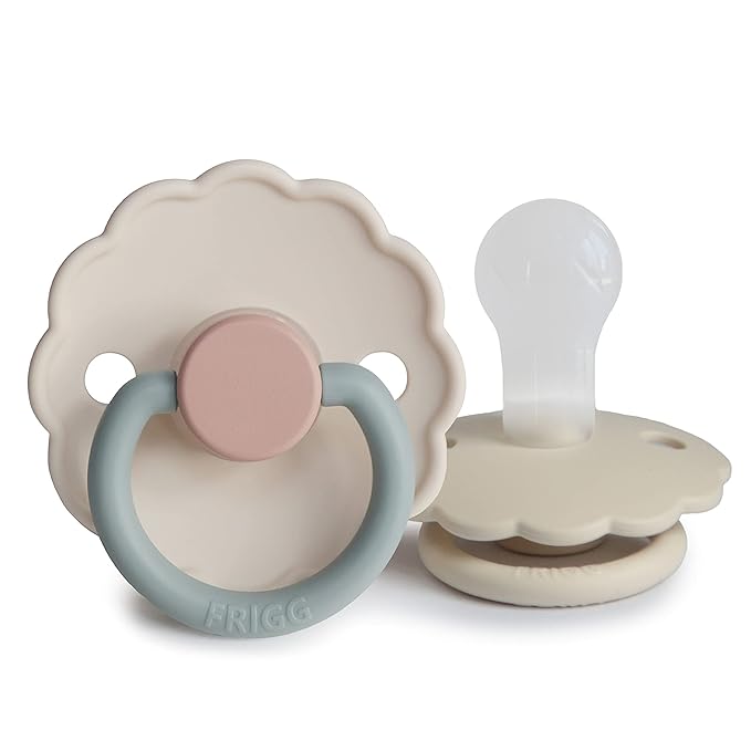 FRIGG Daisy SilkySoft Silicone Baby Pacifier | Made in Denmark | BPA-Free by mushie