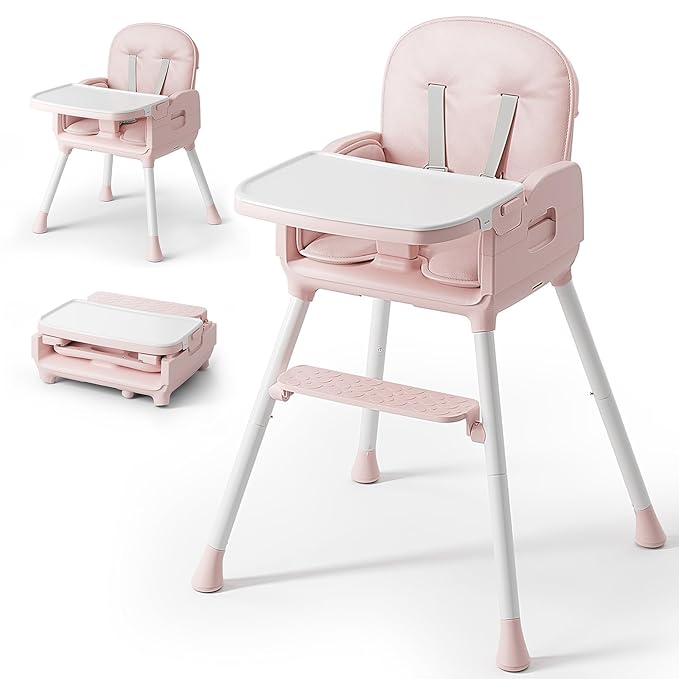 3-in-1 Portable Baby High Chair by ObeeOdee