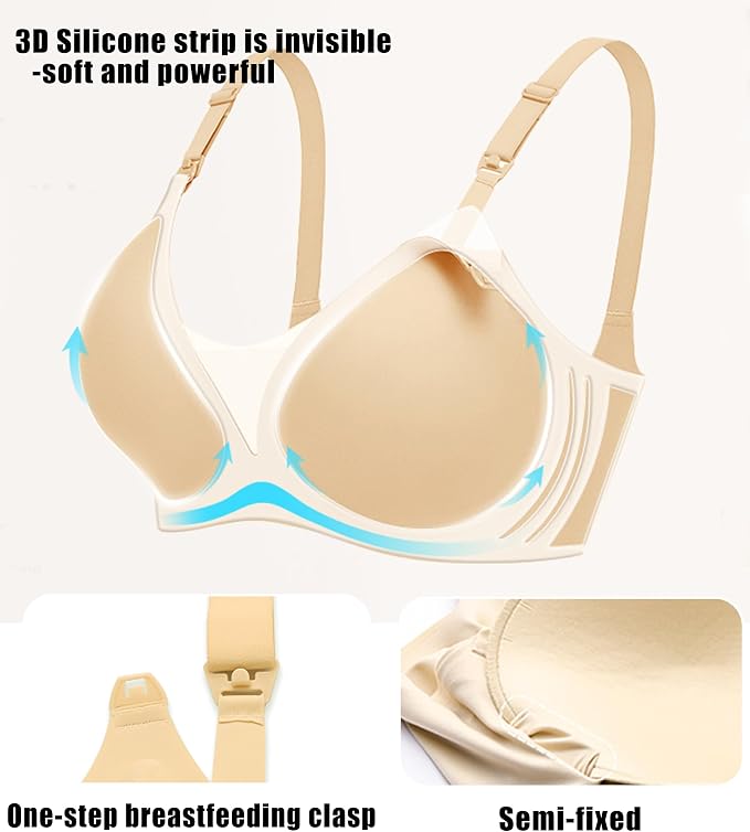 Avidlove Nursing Bras for Breastfeeding Seamless Ultra Comfort Pregnancy - Image 2
