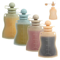 Reusable Baby Food Pouches, 4 Pack by Eascrozn