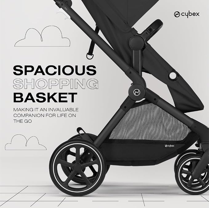 Cybex EOS 5-in-1 Travel System Stroller + Lightweight Aton G Infant Car Seat - Image 6