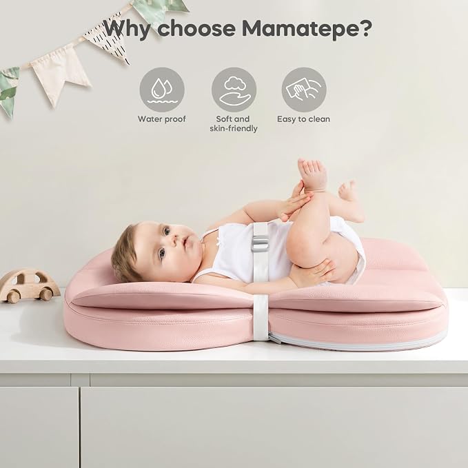 Mamatepe Leather Baby Changing Pad - Image 2