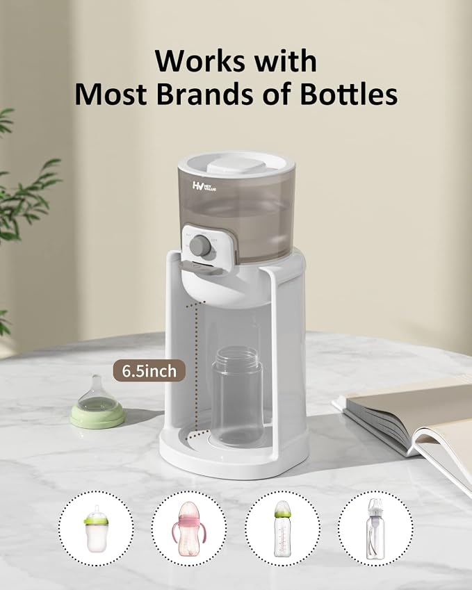 Water Warmer, HEYVALUE Baby Bottle Warmer, Formula Maker - Image 5