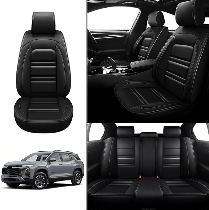 Seat Covers for Chevy Equinox 2005-2025 | 5-Seats Leather Seat Covers - Image 2