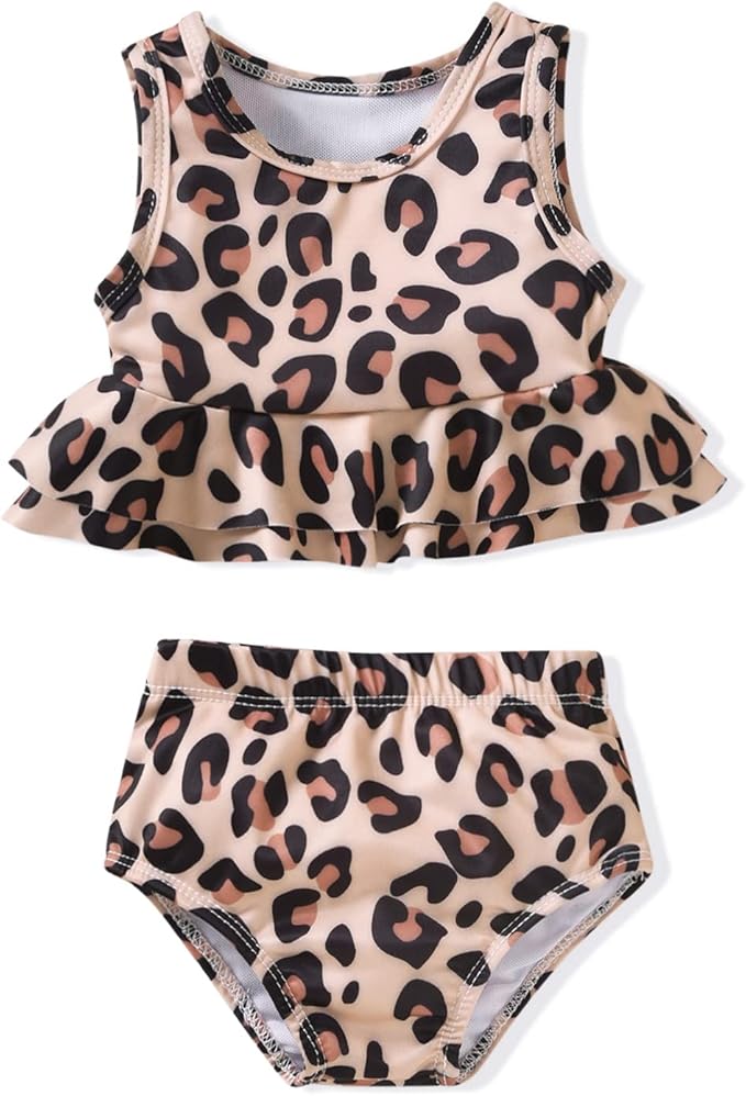 Aalizzwell Toddler Baby Girl Bathing Suit Two Piece Swimsuit Bikini Beach Wear by Aalizzwell