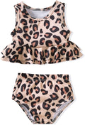 Aalizzwell Toddler Baby Girl Bathing Suit Two Piece Swimsuit Bikini Beach Wear by Aalizzwell