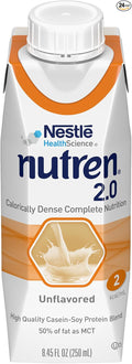 Nutren Calorically-Dense Tube Feeding Formula, Unflavored, 8.45 Fl Oz or 250 mL by Nutren