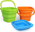Jumbo Beach Sand Bucket Toy for Kids, 3L Collapsible Sandbox Pail, Easter by Unknown
