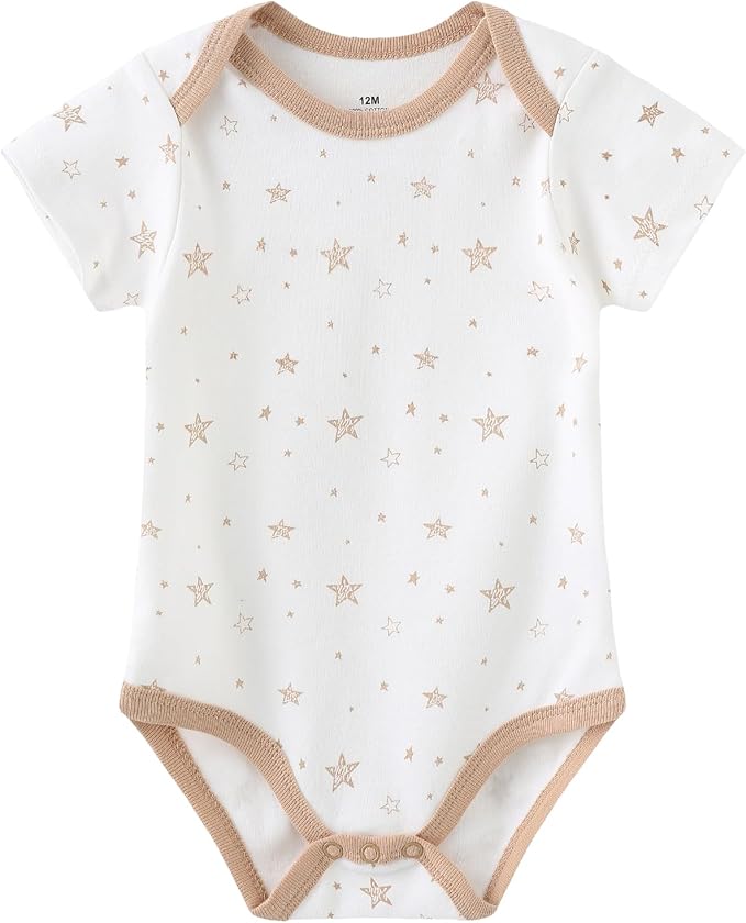 Baby Bodysuit and Pant Set 10-pcs Cotton Soft Newborn Boy Girl Clothes Outfits - Image 2