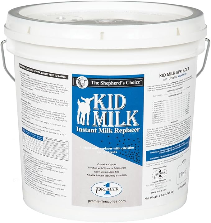 Premier 1 Shepherd's Choice Goat Kid Milk Replacer - 8 lb Bucket by Premier1Supplies
