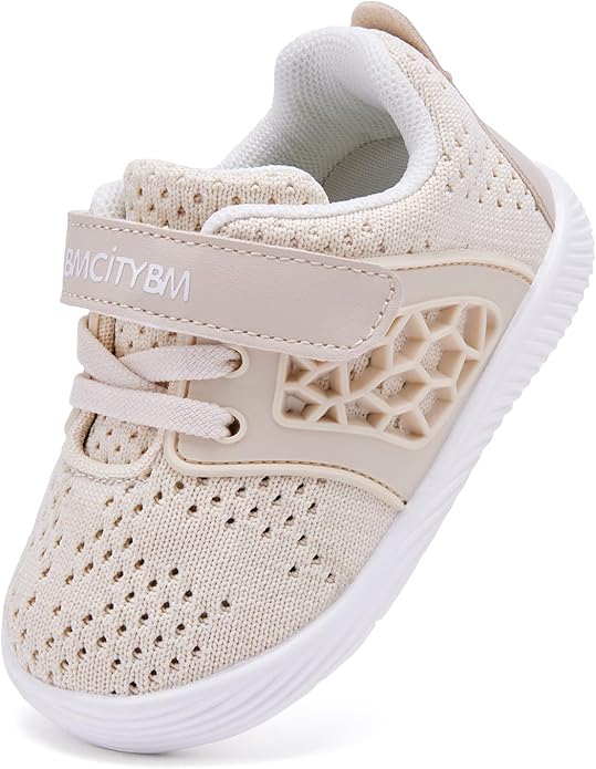 BMCiTYBM Baby Boy Girl Shoes Breathable Mesh Walking Shoes Lightweight Non-Slip - Image 3