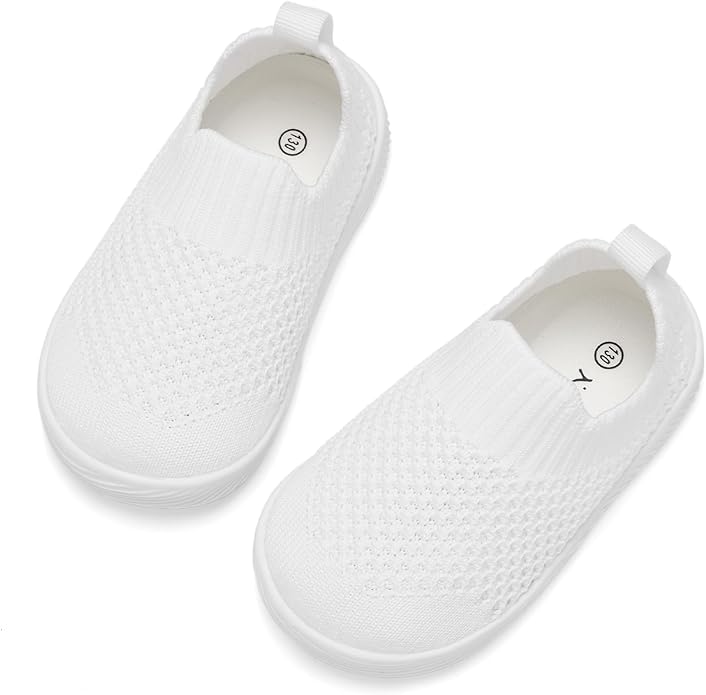 MORENDL Baby Toddler Walking Socks Non-Slip Breathable Unisex Casual Sneakers - Image 3