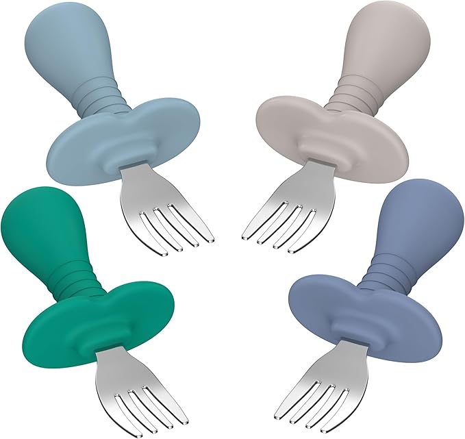 4Pcs Toddler Forks Baby Forks Set by SFCCMM