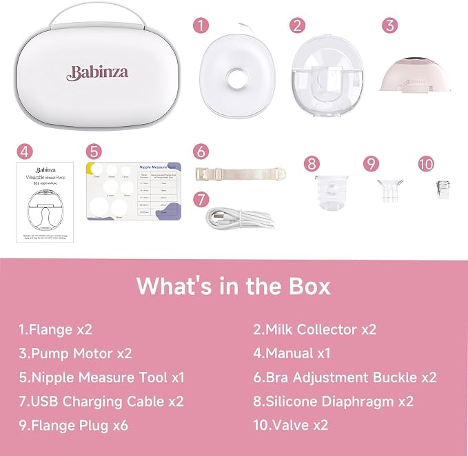 Breast Pump Hands Free, Wearable Breastfeeding Pump - Image 7