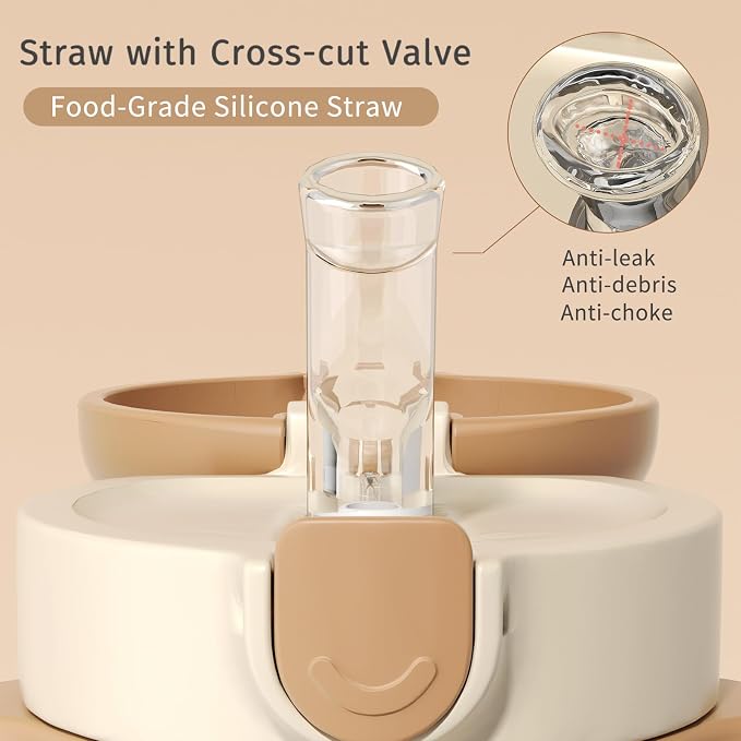 Evorie Tritan Spill Proof Toddler Straw Sippy Cup, 10 oz - Image 2
