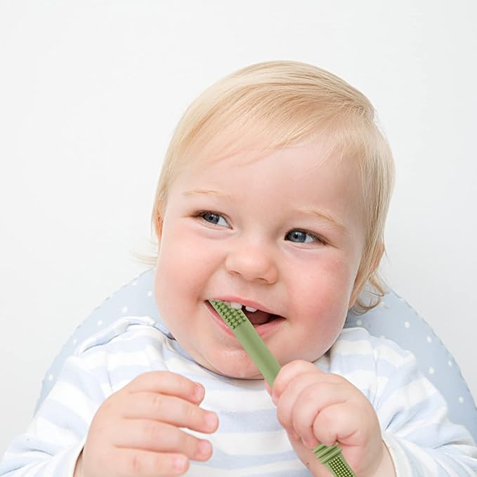 Fu Store Hollow Teether Tube Chew Straw Sensory Toy - Image 7