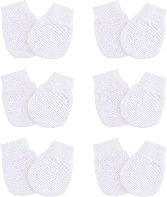 Baby Mittens No Scratch Mittens Infant Soft Gloves Mittens by Yiwafu