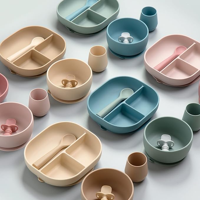 SAMiGO Silicone Baby Cups for 6-12 Months, Tiny Open Cups for Training and - Image 7