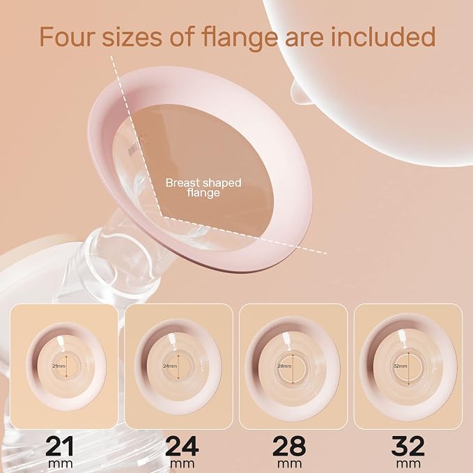 NCVI Double Electric Breast Pump 8102, Upgraded 4400mAh Battery - Image 7