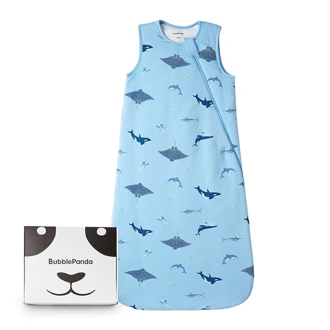 BubblePanda Rayon Made from Bamboo Sleep Sack 18-24 Months 0.5 Tog Soft by BubblePandabyOkayinn