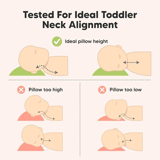 Toddler Pillow with Pillowcase - Image 6