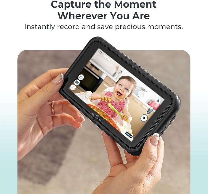 Tiny Traveler 5” HD Touch Screen Baby Car Monitor – Hackproof, No WiFi Baby - Image 5