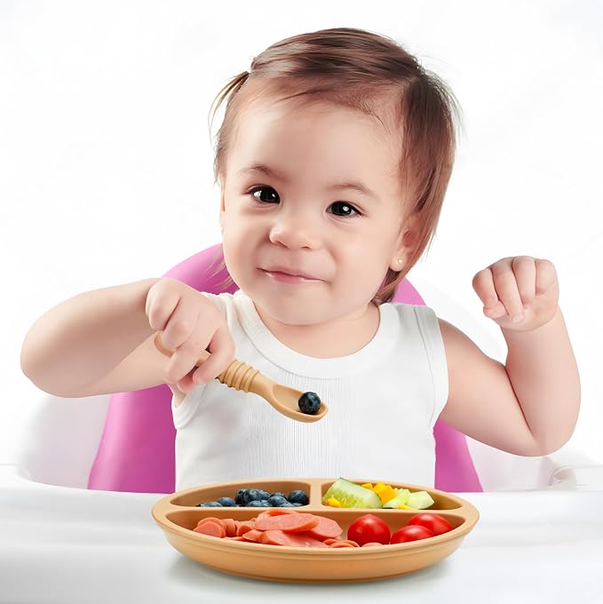 PandaEar 3 Pack Toddler Plates - Image 3