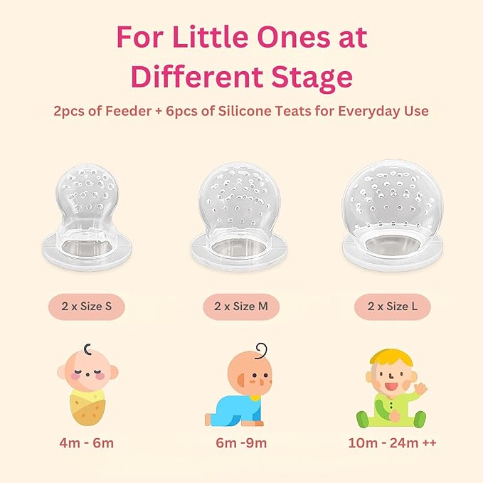 NatureBond Baby Food Feeder/Fruit Feeder Pacifier Nibbler - Image 3