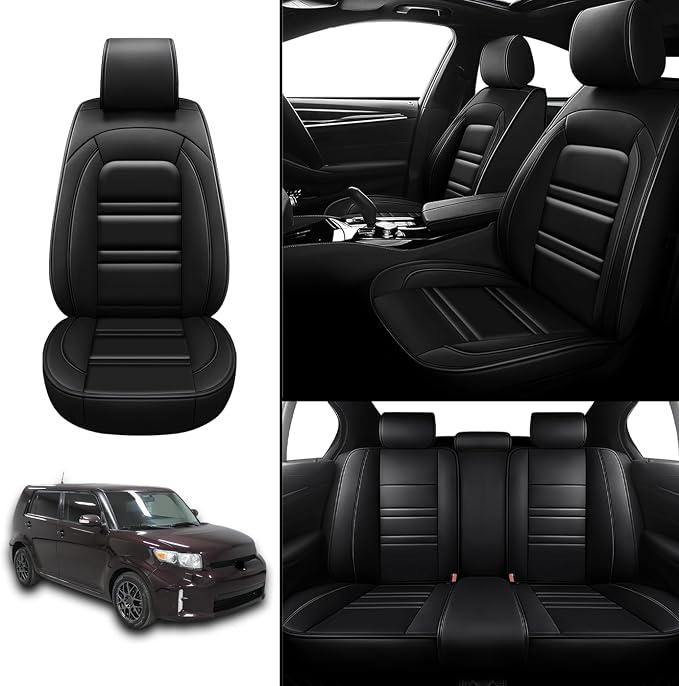 Seat Covers for Scion xb 2004-2015 | 5-Seats Leather Seat Covers - Image 2