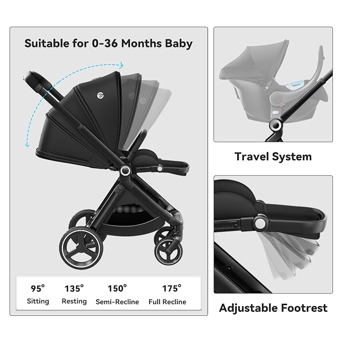 EMU Reversible Baby Stroller - Image 5