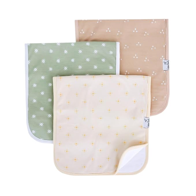 Copper Pearl Premium Baby Burp Cloths by CopperPearl
