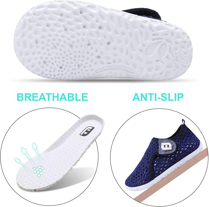 JOINFREE Baby Toddler Water Shoes Boys Girls Sandals Barefoot Kids Breathable - Image 4