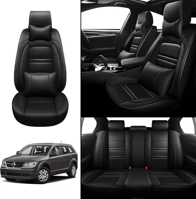 Car Seat Covers for Dodge Journey 2009-2020 | 5-Seats Seat Covers, Waterproof - Image 2